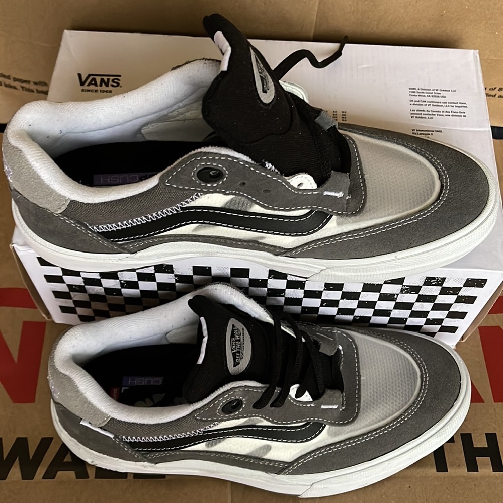 Vans Berle Grey/Black/White WMNS - Picture 3 of 16